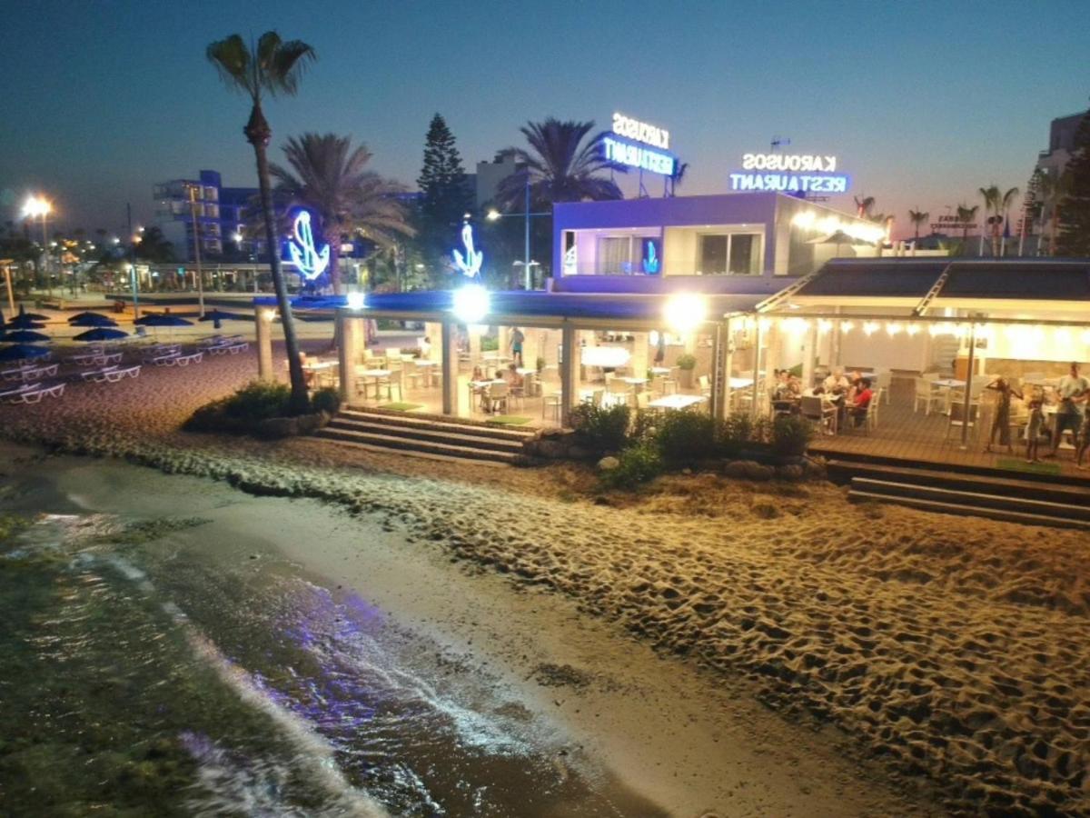 Karousos Beach Rooms ไอยานาปา ภายนอก รูปภาพ