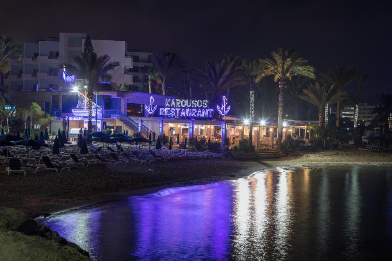 Karousos Beach Rooms ไอยานาปา ภายนอก รูปภาพ