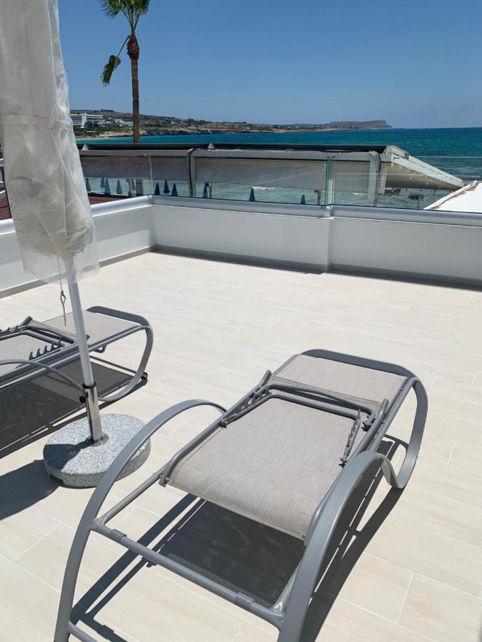 Karousos Beach Rooms ไอยานาปา ภายนอก รูปภาพ